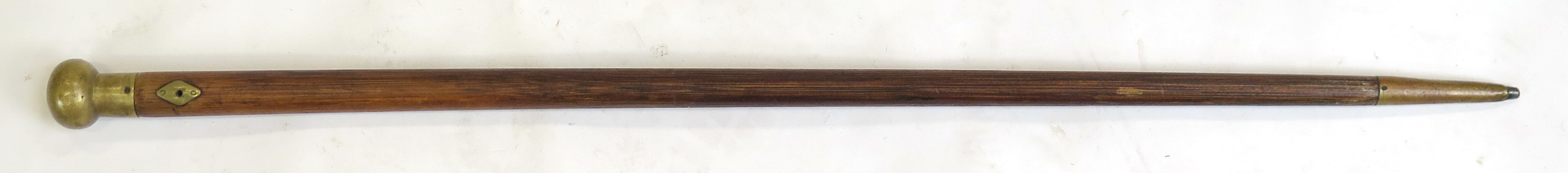 Käpp, trä med mässingbeslag, 1800-talets mitt, _10045a_lg.jpeg