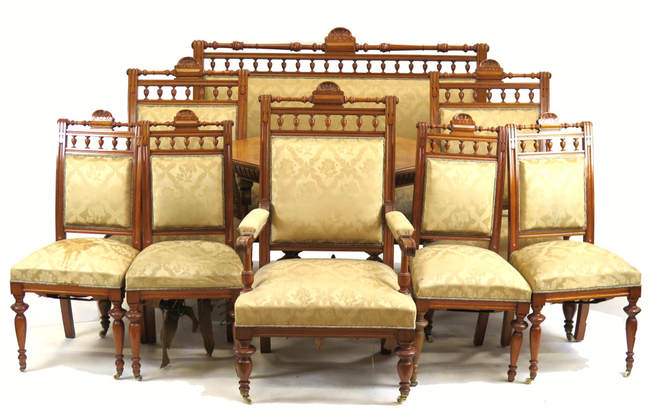 Salongsmöbel, 9 delar, mahogny med (defekt) sidenklädsel, nyrenässans, 1800-talets 2 hälft,_10135a_lg.jpeg