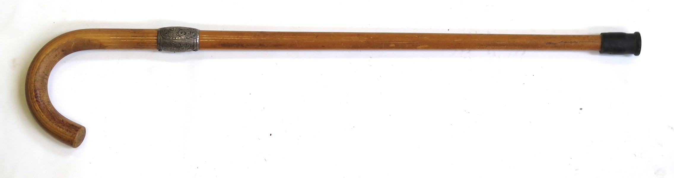 Käpp, bambu med silverbeslag, dekor av runor mm efter original på Jellingestenen,_11372a_8d94b59e9e4f243_lg.jpeg