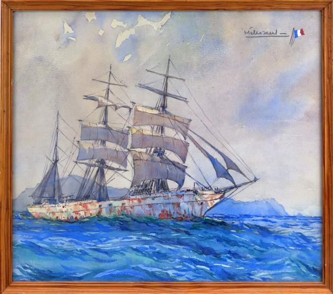 Mélissent, Maurice, akvarell, segelfartyg,_12766a_lg.jpeg