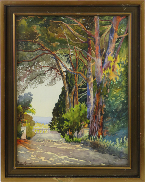 Hueck, Georges von, akvarell, parklandskap,_12792a_lg.jpeg