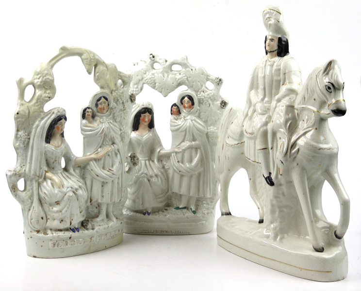 Figuriner/bokstöd, 3 st, flintgods, Staffordshire, 1800-talets mitt, _13895a_lg.jpeg