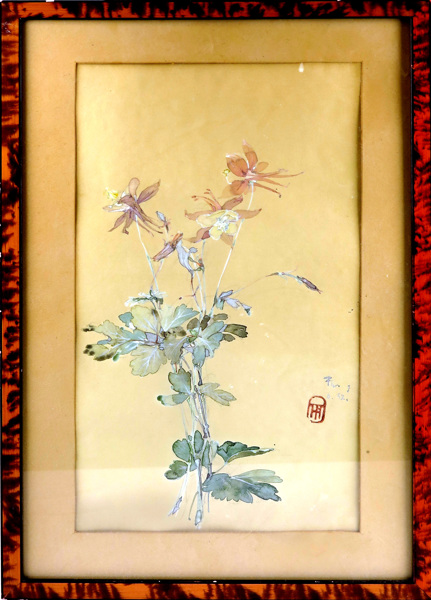 Okänd japansk (?) konstnär, akvarell med täckvitt, blomster, _15116a_8d9b814cf5ad777_lg.jpeg