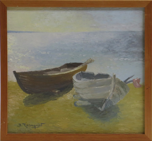 Rehnquist, Bonnie, olja, "Två båtar",  _15355a_lg.jpeg