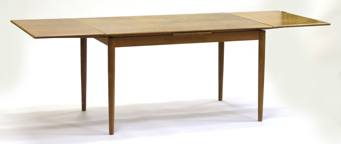 Okänd dansk designer, 1950-60-tal, matbord med 2 utdragsskivor, ek, _15399a_8d9be3cdc4f676b_lg.jpeg