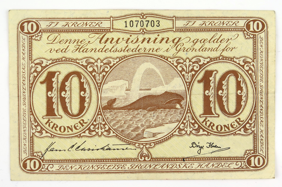 Anvisningssedel, 10 kroner, Danmark Fredrik IX 1953, _15417a_8d9be4a8459a62a_lg.jpeg