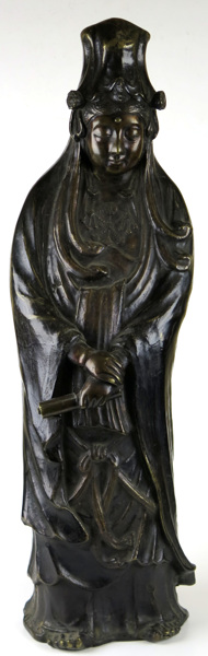 Skulptur, brons, så kallad Guanyin, Kina, Qing, 16-1700-tal, _15668a_8d9bfe85e750b34_lg.jpeg
