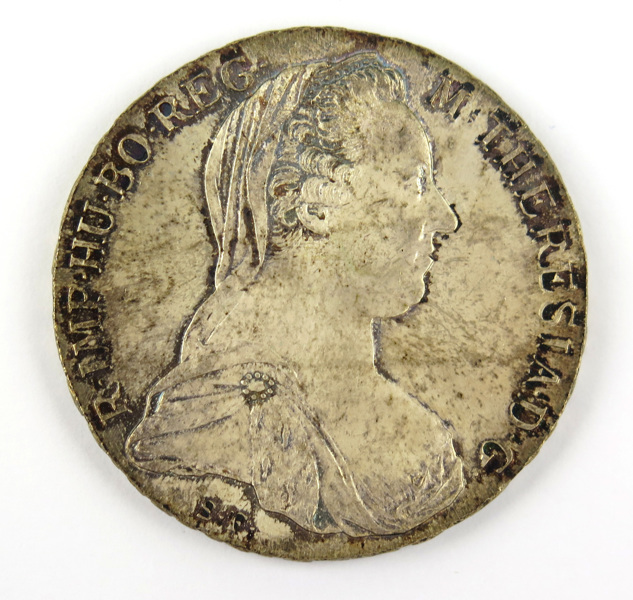 Mynt, silver, Österrike, s k Maria Theresiathaler, _17247a_8da02aa43493107_lg.jpeg