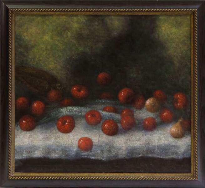Peterson-Berger, Willie, blandteknik, komposition med tomater och gula lökar,_18331a_lg.jpeg