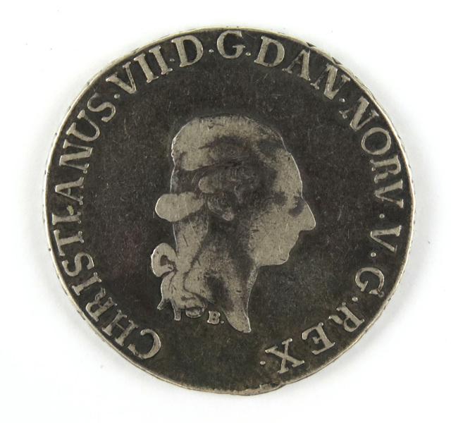Silvermynt, 2/3 Specie Daler,  Danmark, Christian 7 1787,_18349a_lg.jpeg