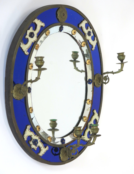 Väggspegel, delvis blått glas med bronsmontage, senemoire, 1800-talets mitt, 4 ljushållare, dekor av blommor mm,_1875a_8d8485a46f81aaf_lg.jpeg