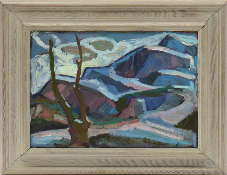 Wallin, Margareta, olja, "Bergigt landskap", _19482a_8da487121672cdb_lg.jpeg