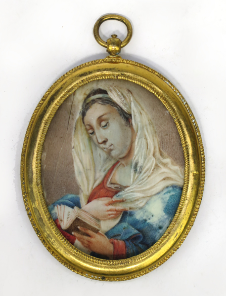Okänd konstnär, 16-1700-tal. gouache på ben, Madonnan, samtida ram i brännförgylld brons,_19569a_lg.jpeg
