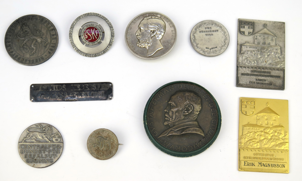 Parti medaljer mm, silver, total vikt 320 gram, _19714a_lg.jpeg