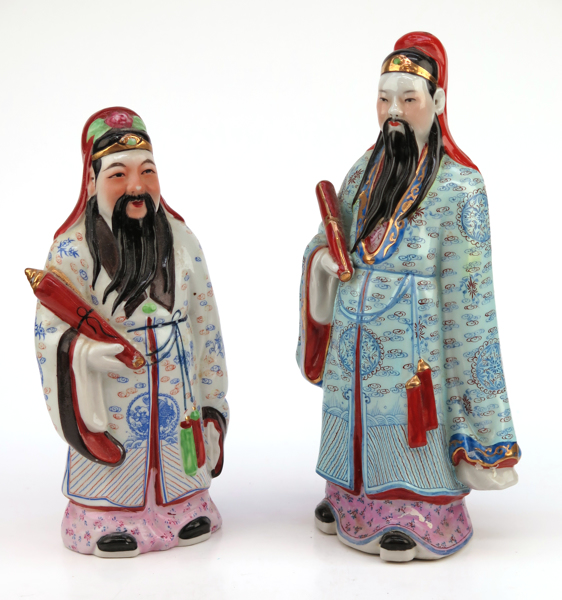 Figuriner, 2 st, porslin, Kina, 1900-talets mitt eller 2 hälft, _19955a_8da52dc14eaa324_lg.jpeg