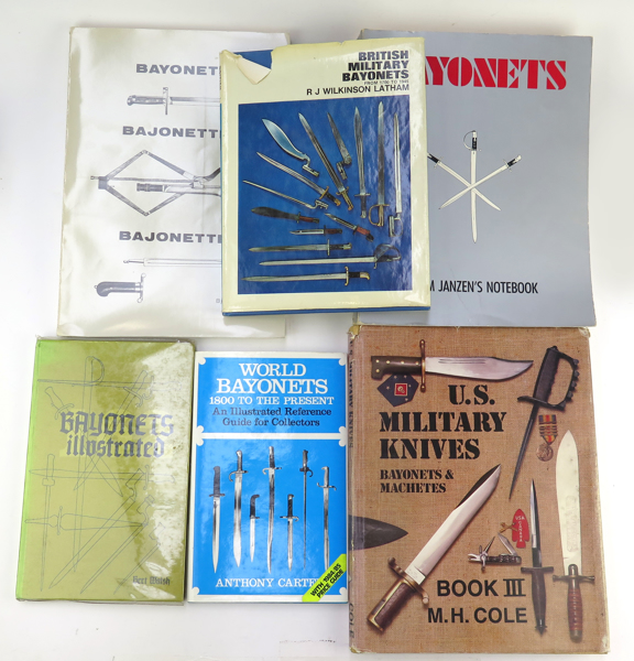 Böcker, militaria, 6 volymer bajonetter mm, _20151a_lg.jpeg