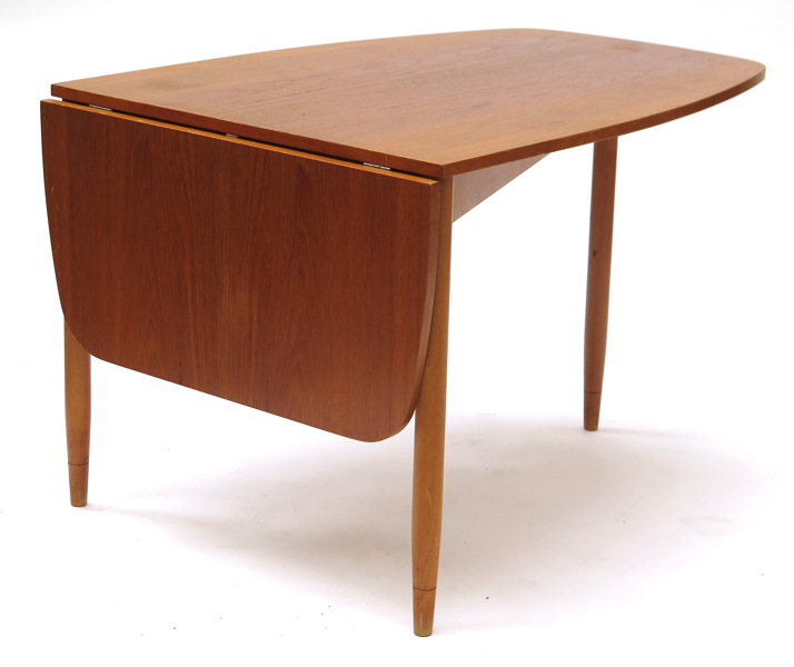Okänd designer, 1950-60-tal, matbord med klaff, teak, trapetsformat, _20188b_8da54695b7d5147_lg.jpeg