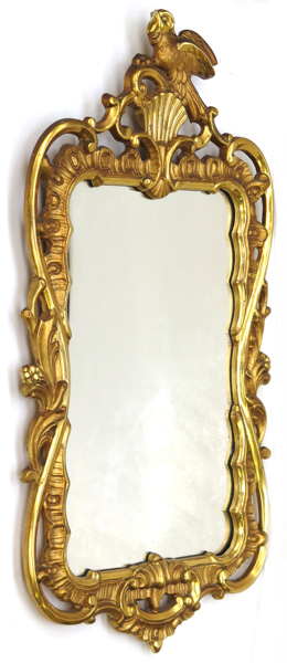 Spegel, förgyllt och skuret trä och stuck, rokokostil, 1900-tal, _21974a_8da8f414868078a_lg.jpeg