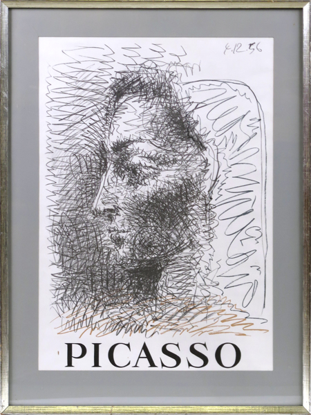 Picasso, Pablo, efter honom, poster, litograferad på offset, "Portrait de Jacqueline", _22225a_8da9658c5cab087_lg.jpeg
