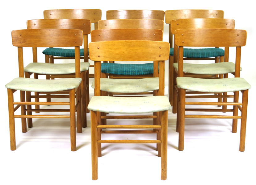 Okänd designer för Farstrup, stolar, 10 st, ek med textilklädsel, modell 50, _22272a_8da972a7eb5f18d_lg.jpeg