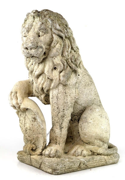 Trädgårdsskulptur, stenmassa, 1900-tal, sittande lejon, _22479a_8da9ae82033b198_lg.jpeg