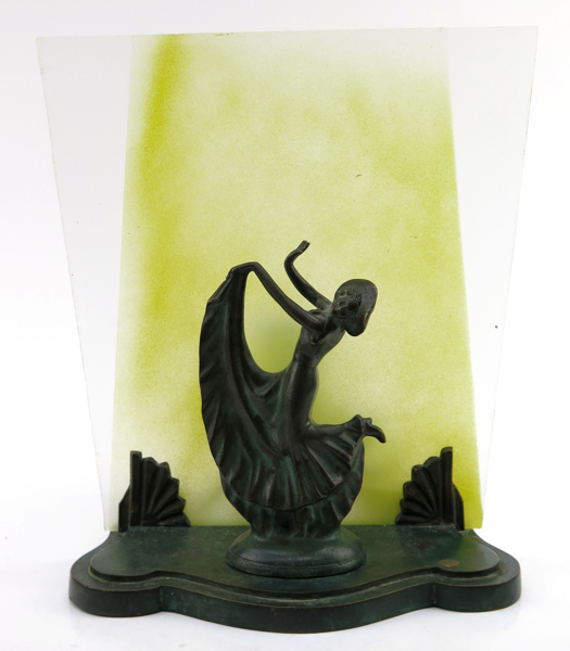 Okänd designer, art-déco, 1920-tal, bordslampa, patinerad brons med delvis bemålad glasskiva, _22805a_8daac418e6374ef_lg.jpeg
