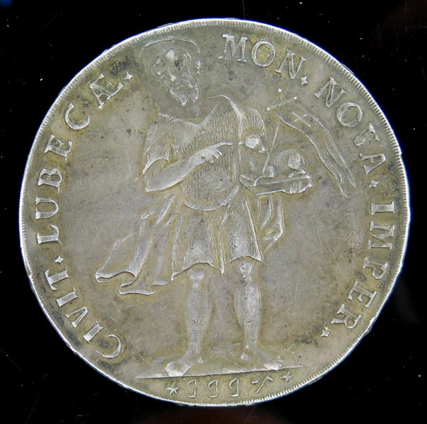 Silvermynt, 1 Thaler, Lübeck 1745, _22867a_8daac5df5e06204_lg.jpeg