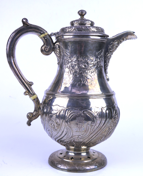 Kaffekanna, Britanniasilver (958/1000), Queen Anne, 1700-talets början, vikt 895 gram, _23705a_8dac4af207e1138_lg.jpeg