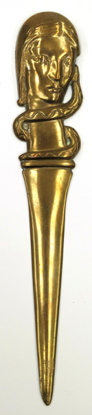 Bok/brevsprättare, brons, art-déco, 1920-tal, dekor av Hygieia med ormen, _2411a_8d8540a122310e7_lg.jpeg