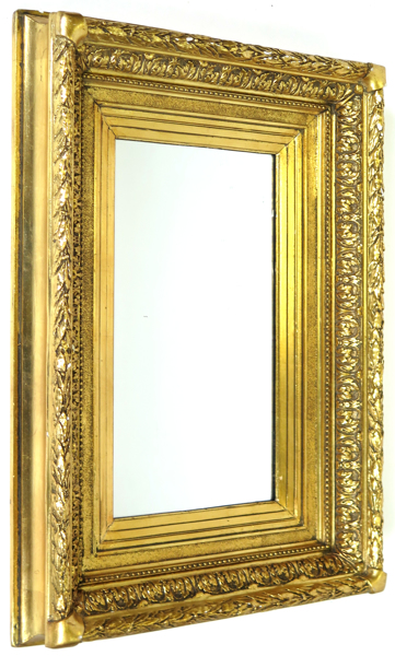 Spegel, skuret och förgyllt trä och stuck, sekelskiftet 1900, _24630a_8dad9166240c04b_lg.jpeg