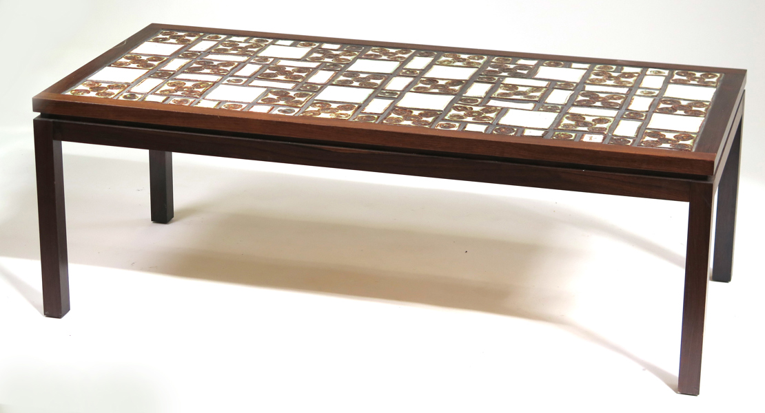 Okänd dansk designer, soffbord, palisander med kakelplattor, 1960-70-tal, signerat KK (?), längd 143 cm_28205a_8db52d299cad407_lg.jpeg