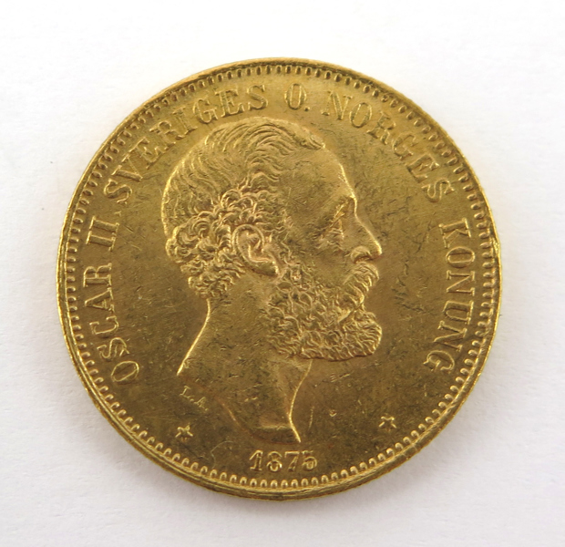 Guldmynt, 20 kronor, Oskar II 1875, 8,96 gram 900/1000 guld_28222a_8db52f9b0b53142_lg.jpeg