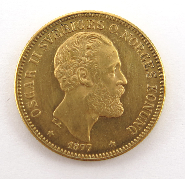 Guldmynt, 20 kronor, Oskar II 1877, 8,96 gram 900/1000 guld_28225a_8db52fa060de402_lg.jpeg