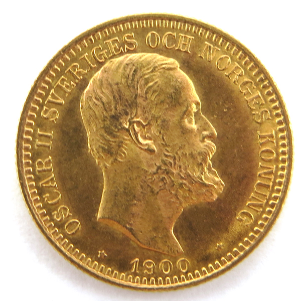 Guldmynt, 20 kronor, Oskar II 1900, 8,96 gram 900/1000 guld_28234a_8db52fce64ff1ff_lg.jpeg