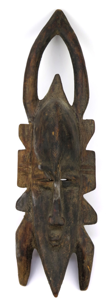 Mask, skuret trä, så kallad Kpelie, Senufo, Elfenbernskusten, 1900-talets mitt eller 2 hälft, h 54 cm_28368a_lg.jpeg
