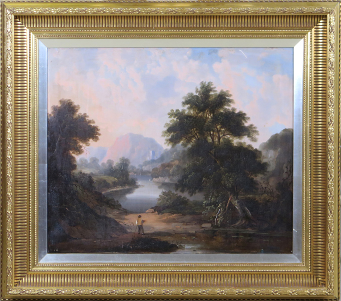 Okänd konstnär, olja, 1800-tal, landskap, otydligt signerad C O Adams (?), 51 x 61 cm_31386a_8dbb384e7d4b14d_lg.jpeg