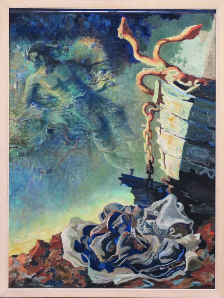 Olson, Axel, surrealistisk kustbild, signerad och daterad 1946, 98 x 73 cm_31425a_8dbaeeb0503aab0_lg.jpeg