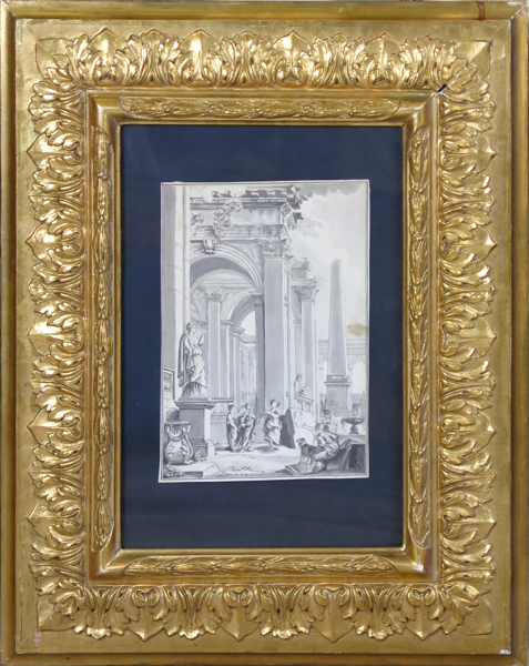 Panini, Giovanni Paolo, hans art, tuschlavering, klassicerande ruinlandskap med personer, synlig pappersstorlek 29 x 20 cm_31543a_8dbb394164202f5_lg.jpeg