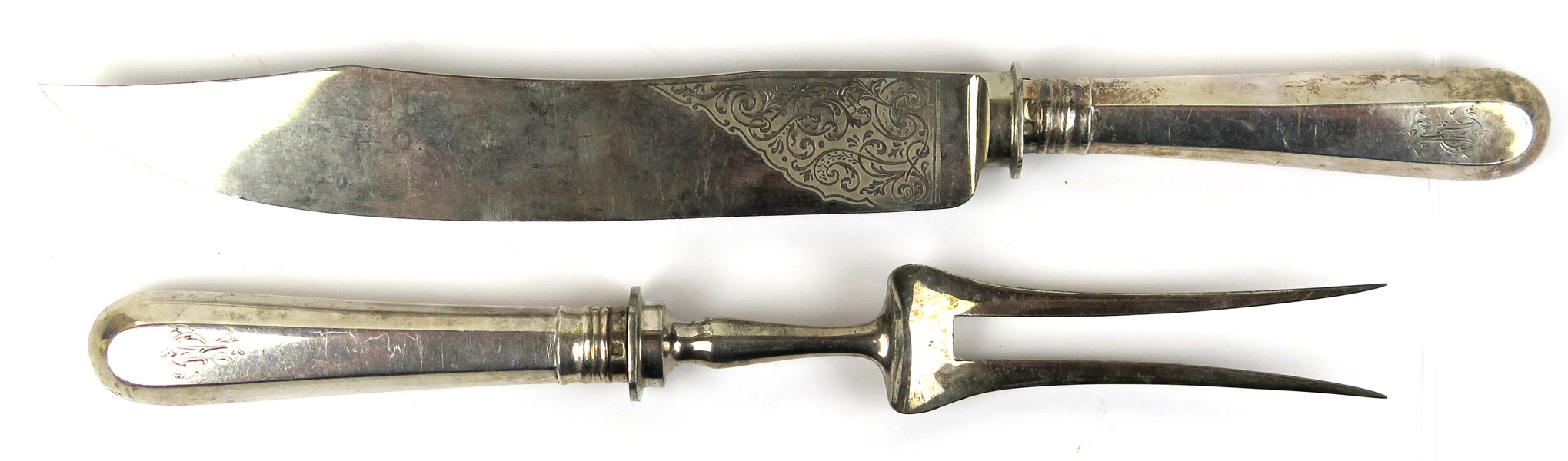 Trancherbestick, 1 par, silver med stålblad, Ryssland, 1800-tal, _3229a_8d86928e7d1248d_lg.jpeg