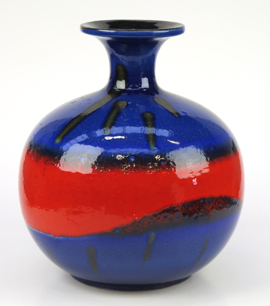 Okänd designer för Carstens Tönnieshof, vas, glaserad keramik, "Lava", 1960-tal, numrerad, h 26 cm_36430a_8dc2c89a8d5457a_lg.jpeg