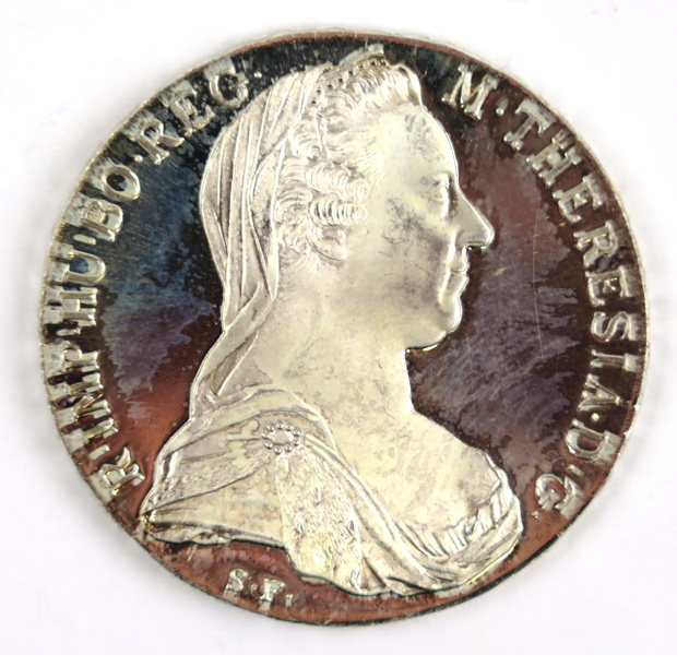 Mynt, silver, Österrike, s k Maria Theresiathaler, vikt 28,3 gr 833/1000 silver_3678a_8d8743dd1125d03_lg.jpeg