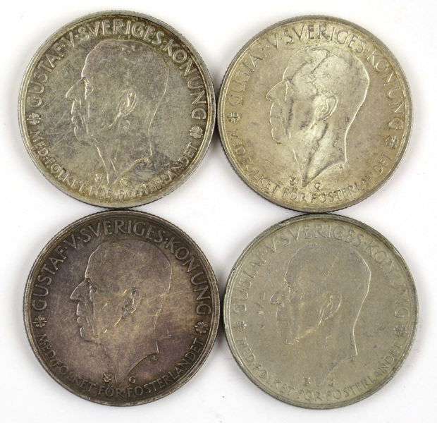 Silvermynt, 4 st, 5 kronor 1935,_3679a_8d8743ae0f74abe_lg.jpeg