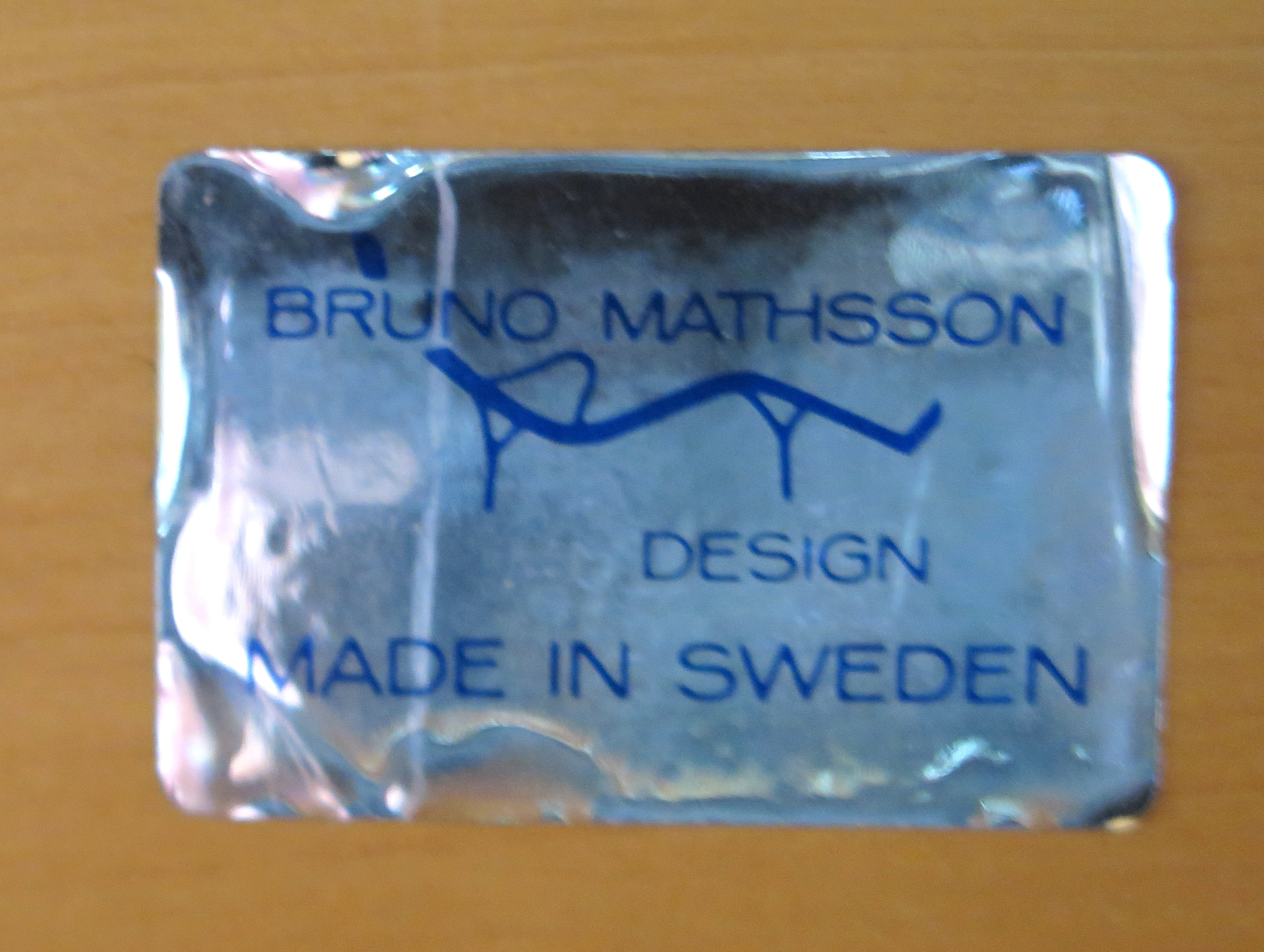 Mathsson, Bruno för Karl Mathsson, matb… | Auktion.se