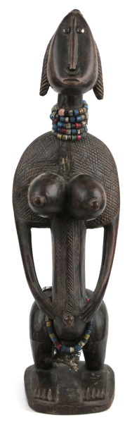 Anmodersfigur, skuret trä och glaspärlor, så kallad "Nommo", Dogon, Mali, 1900-talets 1 hälft eller mitt, _4486a_8d88c7d51ef7036_lg.jpeg