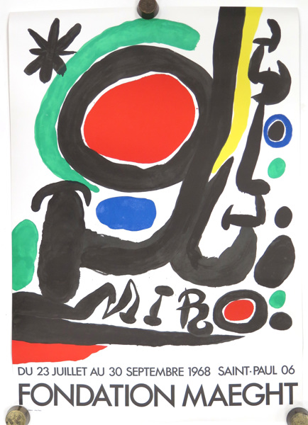 Miró, Joan, litograferad poster, Miró, Fondation Maeght 1968,_4606a_lg.jpeg