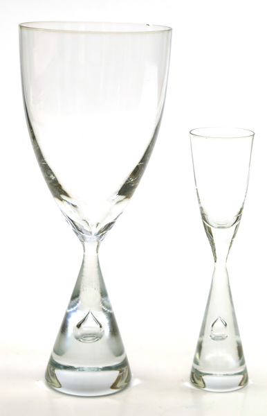 Severin, Bent O för Kastrup, vinglas 14 st samt snapsglas 10 st, Princess, design 1957_8248a_8d901a814d99ace_lg.jpeg