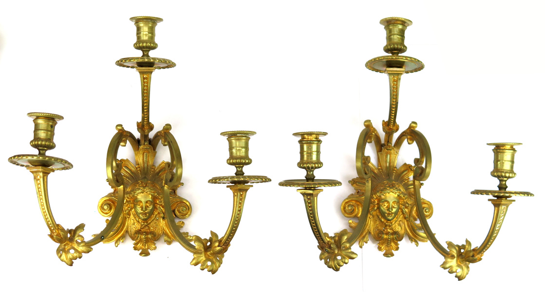 Applicquer till 3 ljus, 1 par, förgylld brons, Louis XIV-stil, 1800-talets 2 hälft, _8382a_8d9028d4cbc3753_lg.jpeg